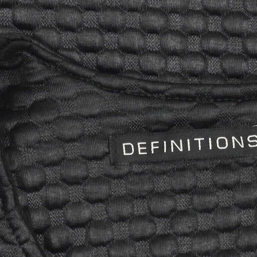 Definitions Women's Black Size 18 Textured Suit Jacket Workwear