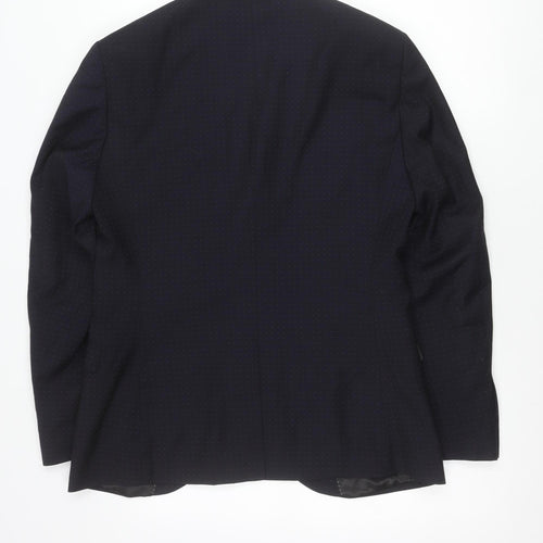 Topman Men’s Blue Slim Fit 38R Blazer Jacket Business Formal