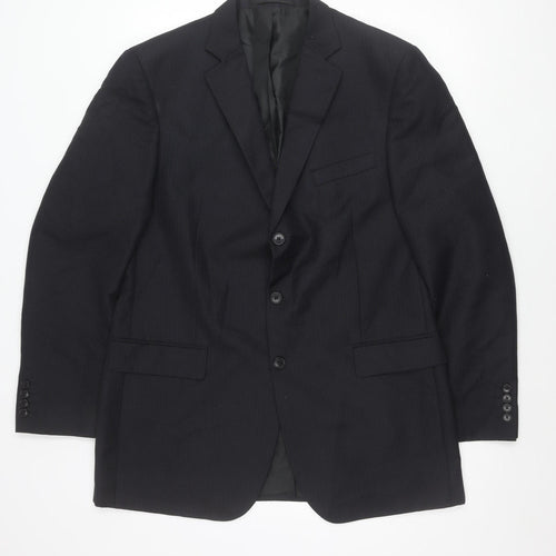 Marks & Spencer Men’s Navy 42 Long Blazer Jacket Classic Fit
