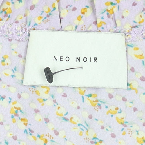 Neo Noir Women’s Multicoloured Floral Blouse Size 14 Long Sleeve
