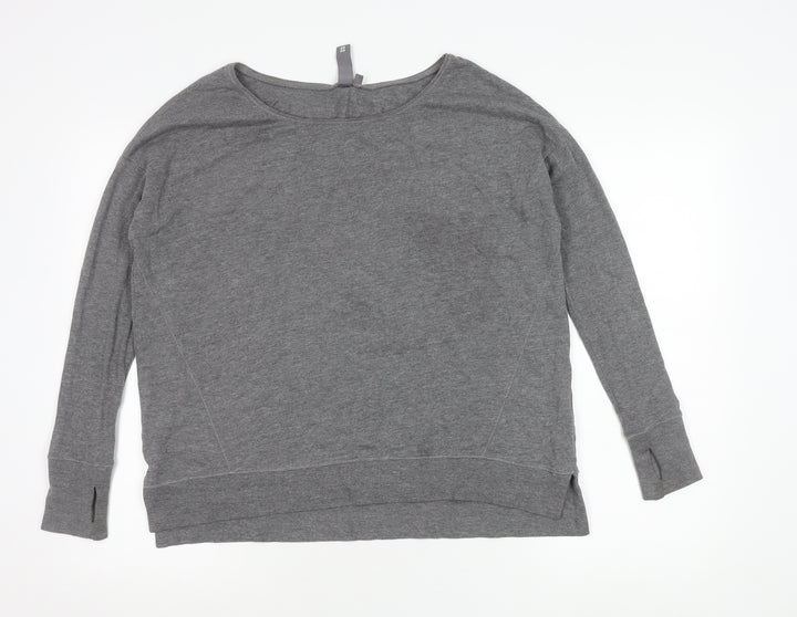 Sweaty Betty Women’s Grey XS Pullover Sweatshirt Modal Cotton Blend