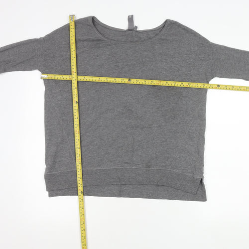 Sweaty Betty Women’s Grey XS Pullover Sweatshirt Modal Cotton Blend