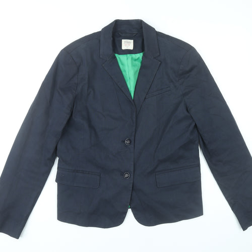 Gap Womens Blue Blazer UK 16 Modern Tailored Workwear Jacket