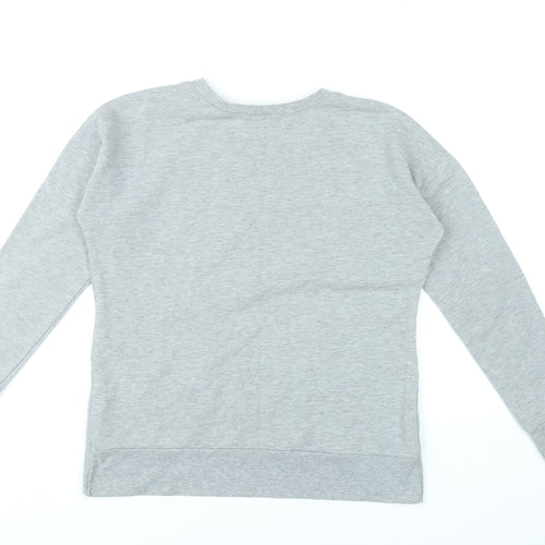 Missguided Women’s Grey M/L Sweatshirt Pullover Crew Neck