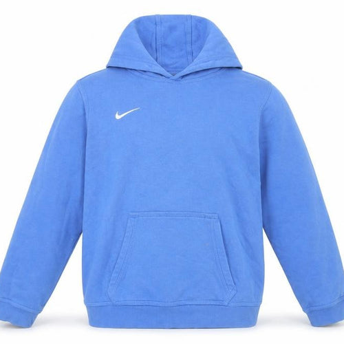 Nike Boys Blue Pullover Hoodie L 12-13 Years Sports Casual