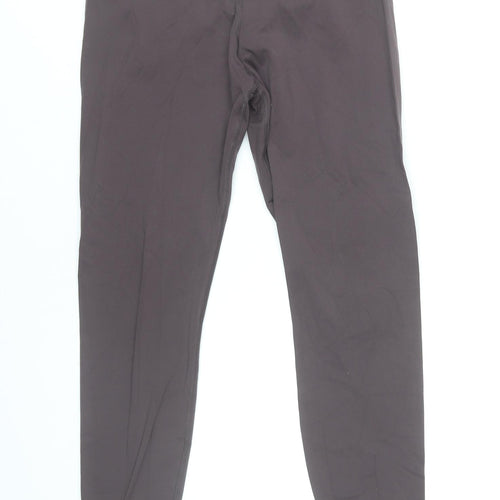 Athlecia Womens Brown Slim Fit Leggings Size 12 Activewear