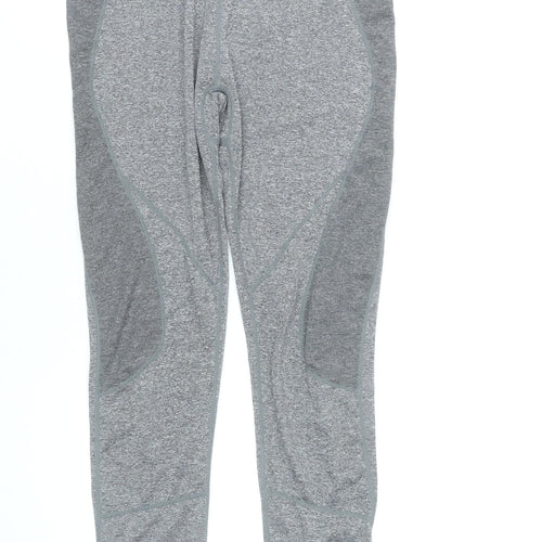 Ellesse Womens Grey Size 10 Slim Fit Activewear Leggings