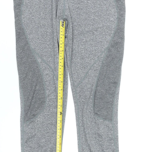 Ellesse Womens Grey Size 10 Slim Fit Activewear Leggings