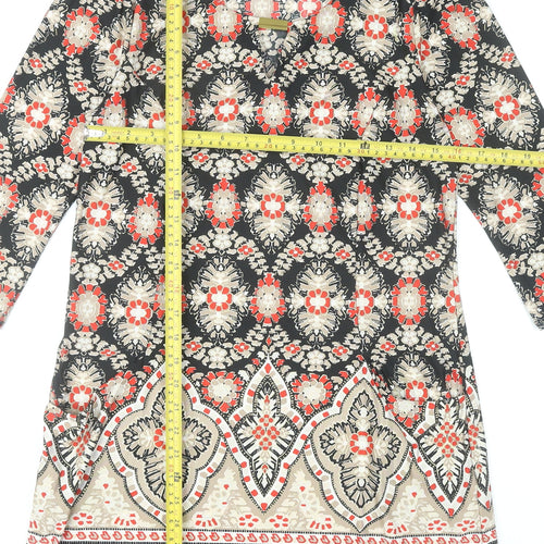 Wallis Women’s Multicoloured Knee Length Shift Dress Size 10