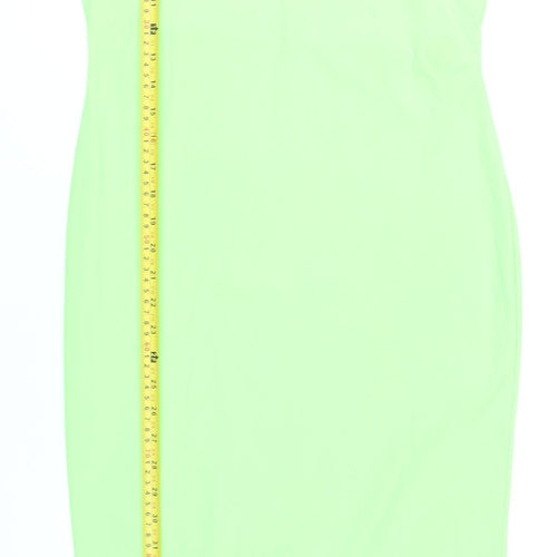 PrettyLittleThing Women’s Green Size 14 Bodycon Midi Party Dress