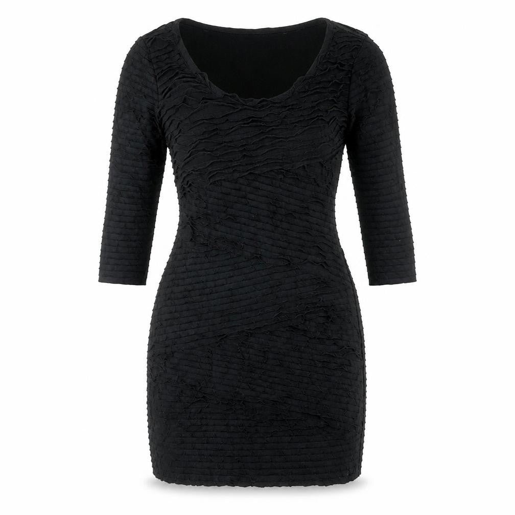 Studio M Women’s Black Bodycon Knee Length Dress Size 12