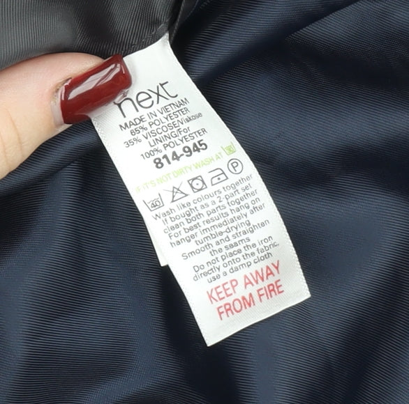 Next Men Grey 40R Regular Fit Blazer Jacket Formal Wear