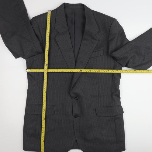 Centaur Men's Grey Wool Blazer Jacket 42L Classic Formal Wear