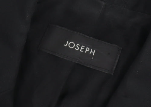 Joseph Men's Black 36 Slim Fit Single-Breasted Blazer Jacket
