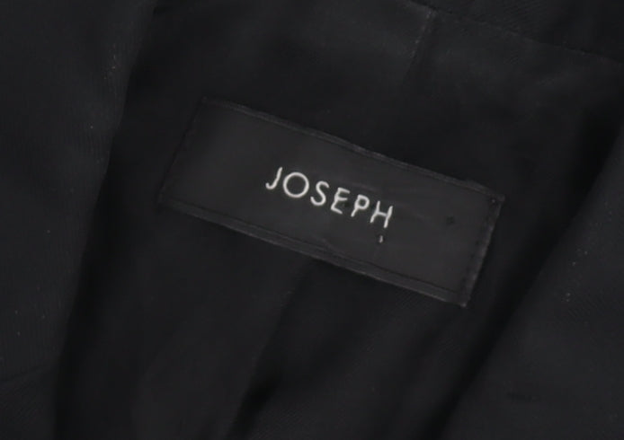 Joseph Men's Black 36 Slim Fit Single-Breasted Blazer Jacket