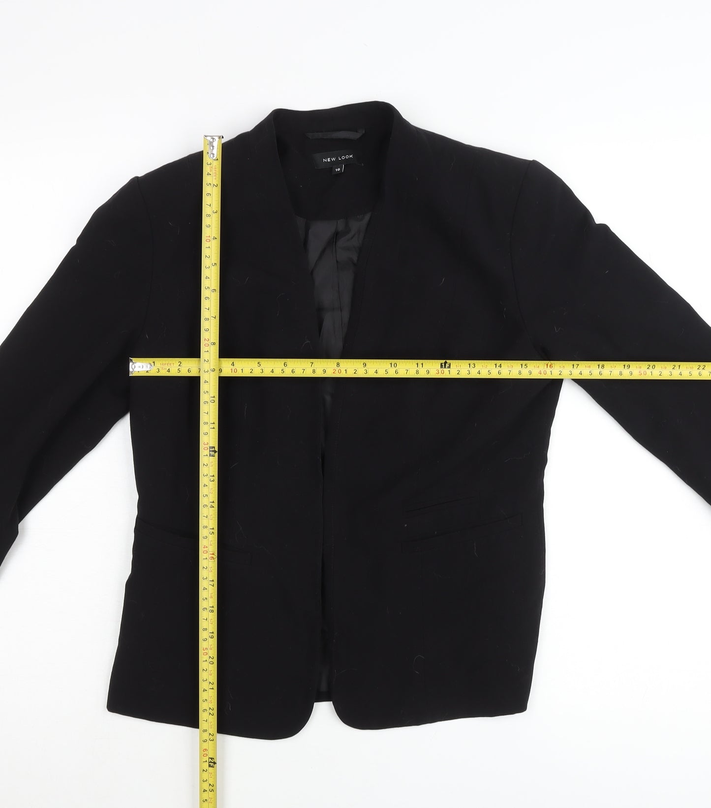 New Look Women’s Black Size 10 Blazer Jacket Workwear