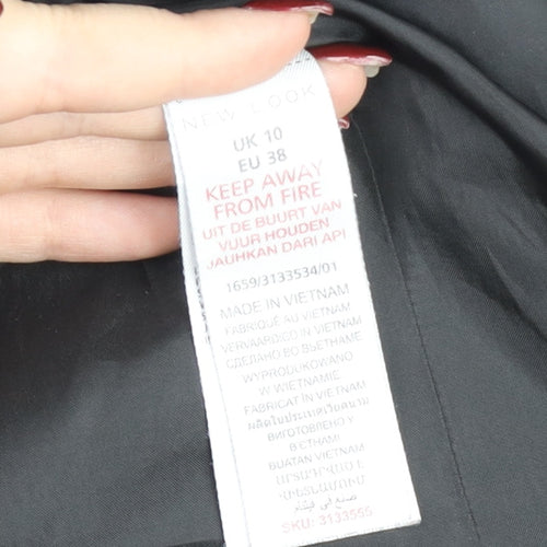 New Look Women’s Black Size 10 Blazer Jacket Workwear