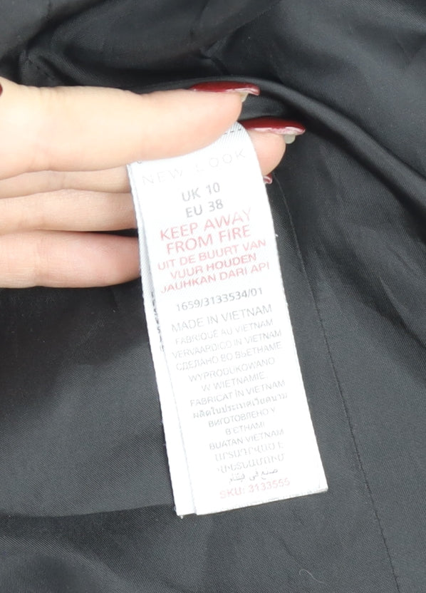 New Look Women’s Black Size 10 Blazer Jacket Workwear