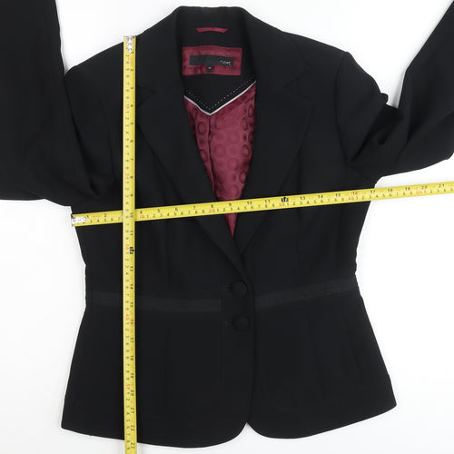 Next Women’s Black Suit Jacket Size 10 Two-Button Workwear Blazer
