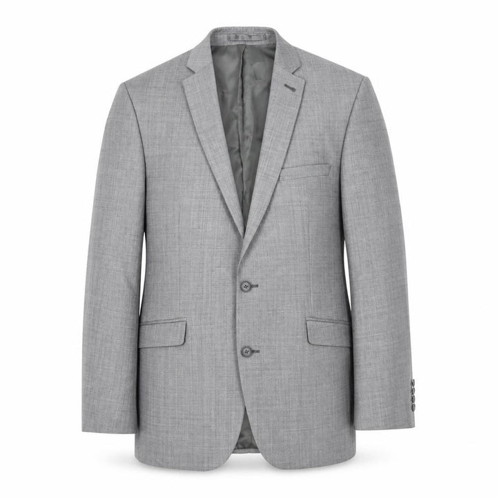 Racing Green Men's Grey Wool Blend Blazer Jacket 40in Chest Regular Fit
