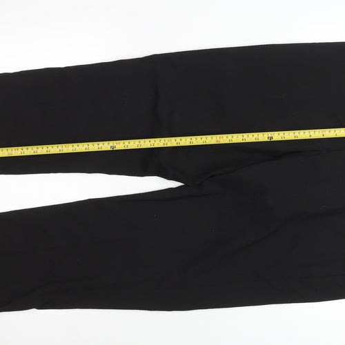 Taylor & Wright Men's Black 36R Tailored Dress Trousers