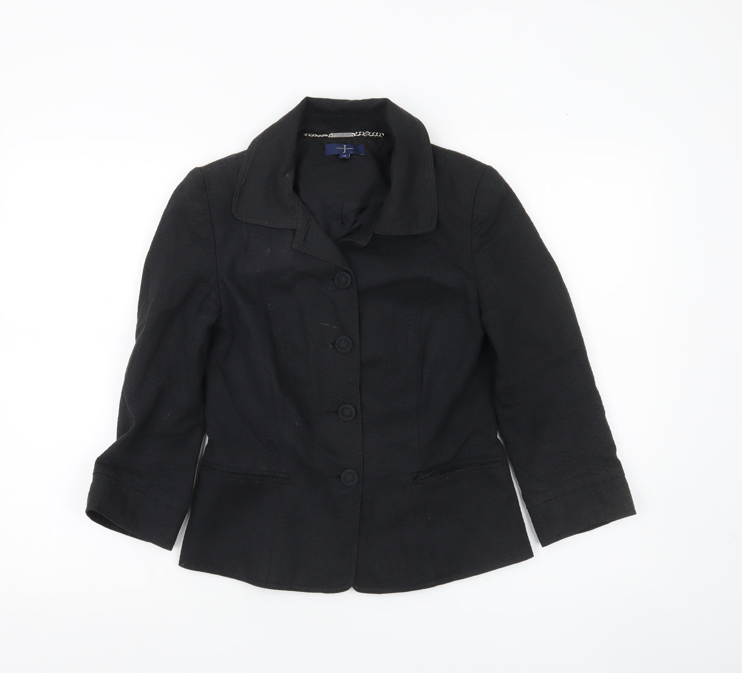 Jasper Conran Women’s Black Size 10 Tailored Blazer Jacket