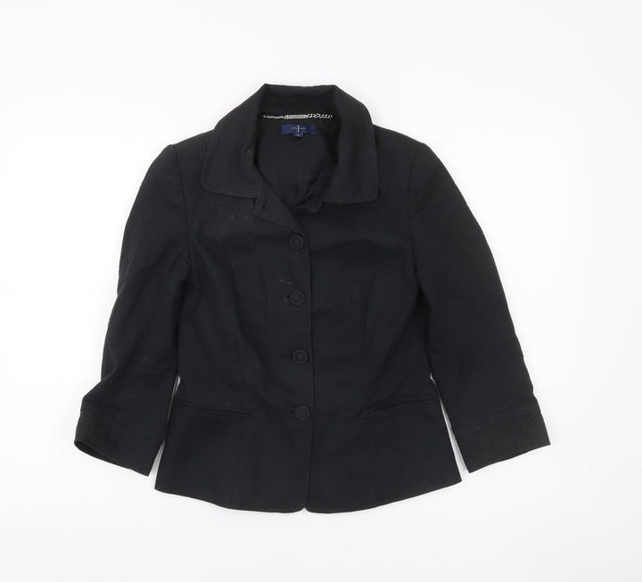 Jasper Conran Women’s Black Size 10 Tailored Blazer Jacket