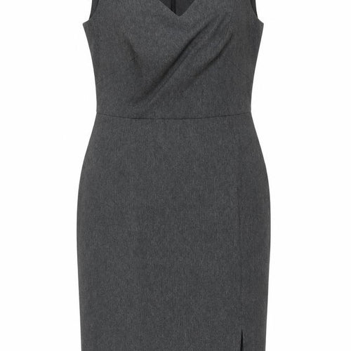 Papaya Women’s Grey Size 14 Sleeveless Sheath Work Dress