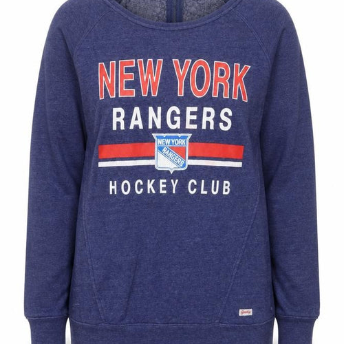 Sportiqe Women’s Blue New York Rangers Sweatshirt L Hockey Club