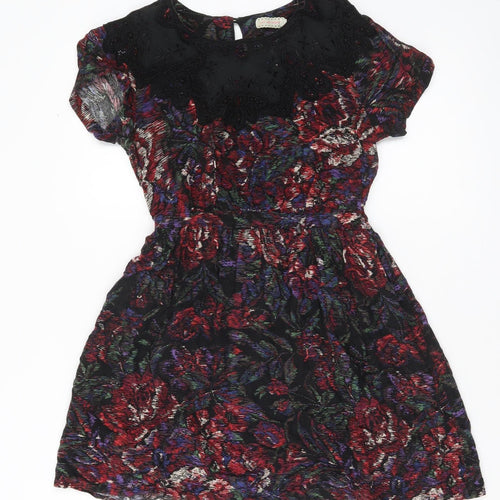 Pins and Needles Women’s Multicoloured Floral Shift Dress S