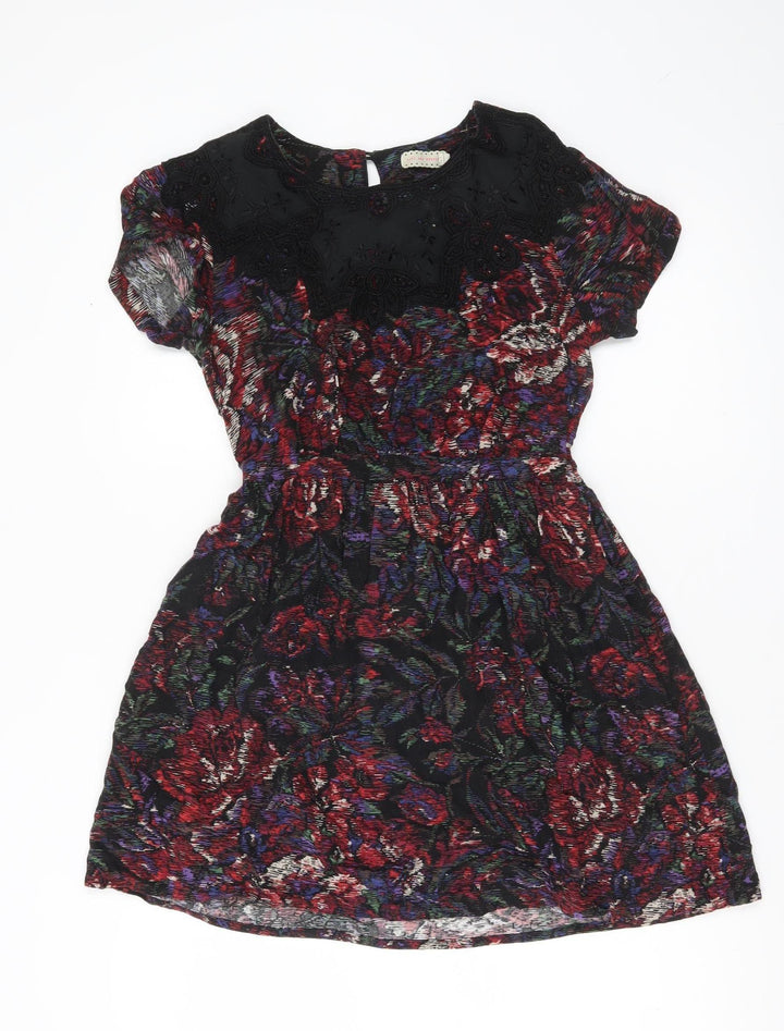 Pins and Needles Women’s Multicoloured Floral Shift Dress S