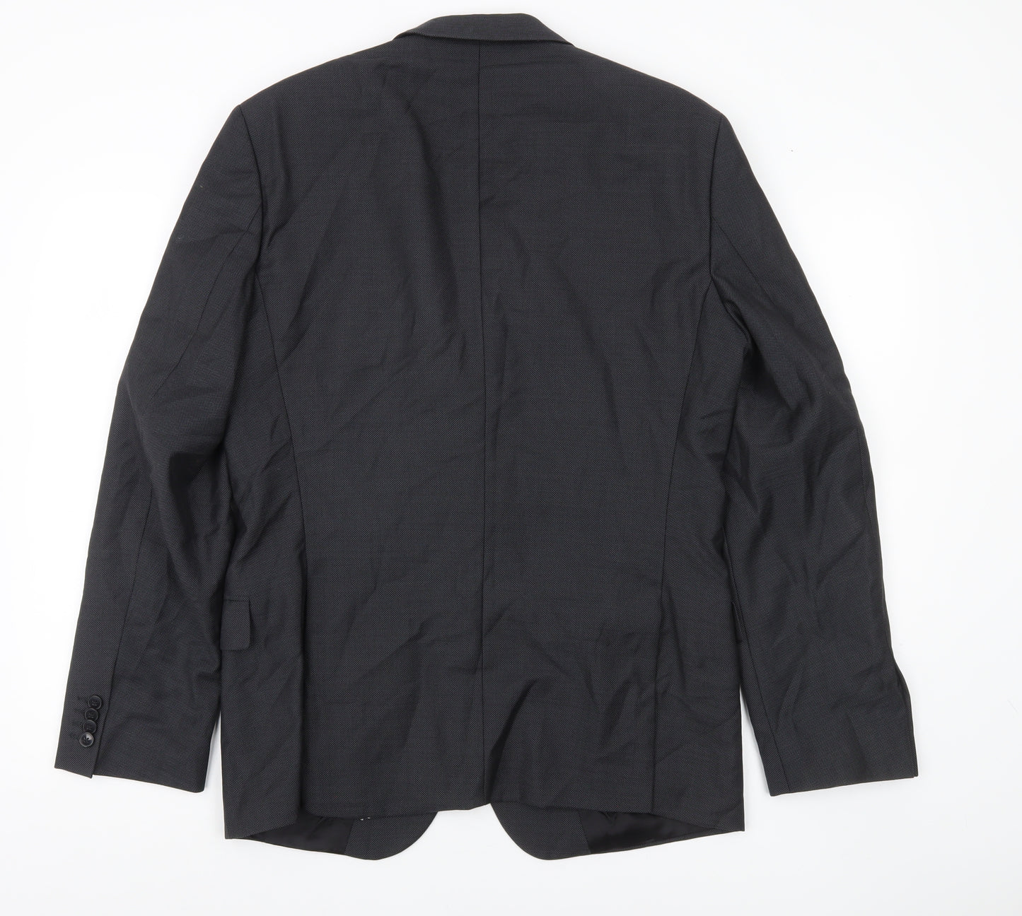 Hugo Boss Men’s Black Size 50 UK Blazer Jacket Notch Lapel