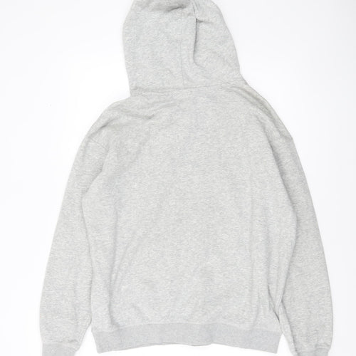 H&M Men’s Grey Pullover Hoodie S New York City Logo Fleece