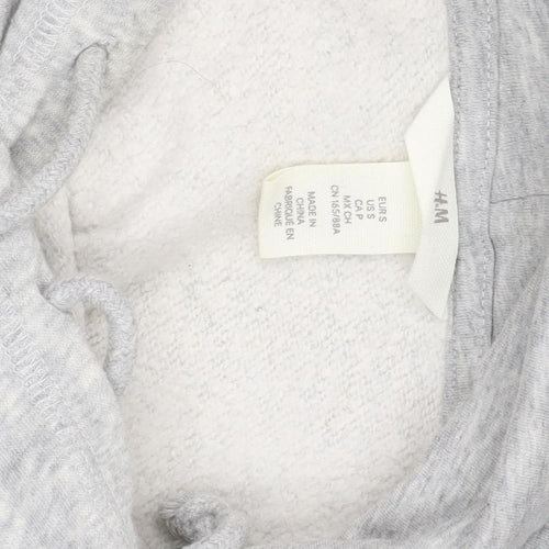 H&M Men’s Grey Pullover Hoodie S New York City Logo Fleece