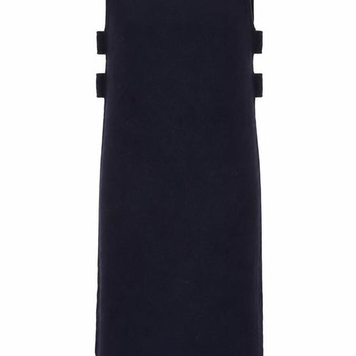 MNG Women’s Black Wool Shift Dress Size 8 Sleeveless Workwear