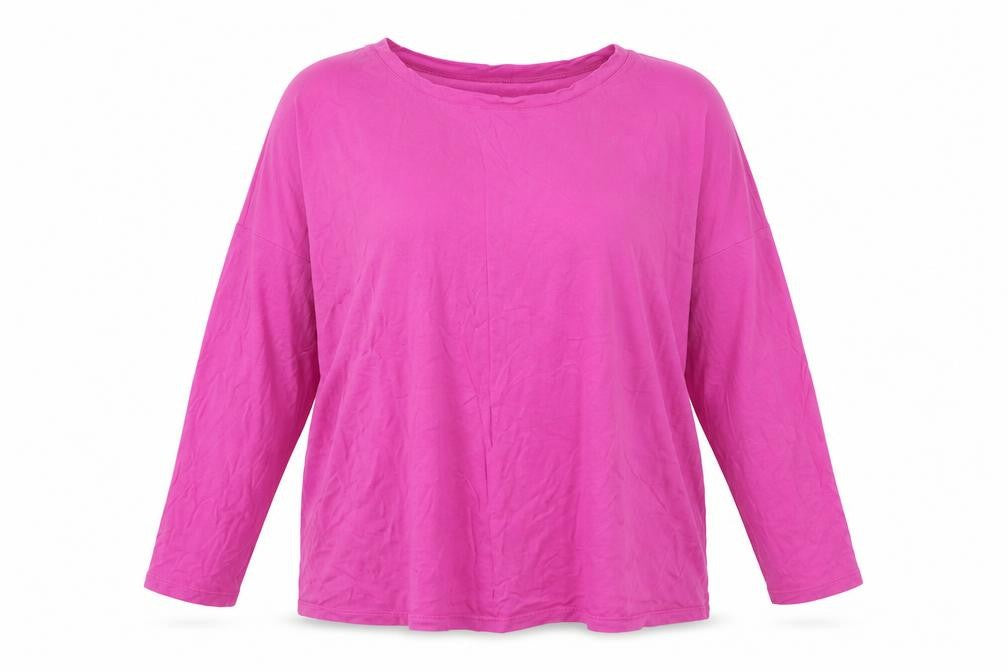 Dorothy Perkins Women’s Pink Size 16 Long Sleeve Jersey Top