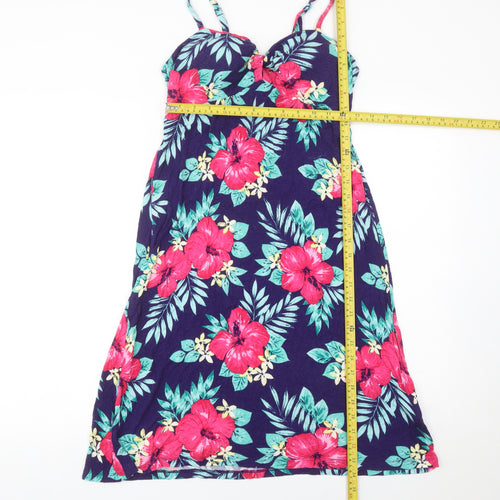 Debenhams Women’s Multicoloured Floral Slip Dress Size 10