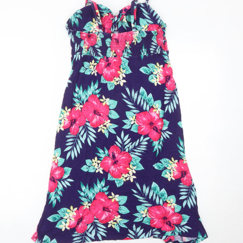Debenhams Women’s Multicoloured Floral Slip Dress Size 10