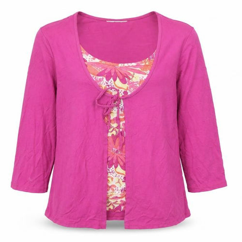 Marks and Spencer Womens Pink Floral Tunic Blouse UK 12