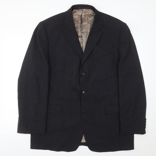 Marks and Spencer Men’s Grey Wool Blend Blazer Jacket 44 M