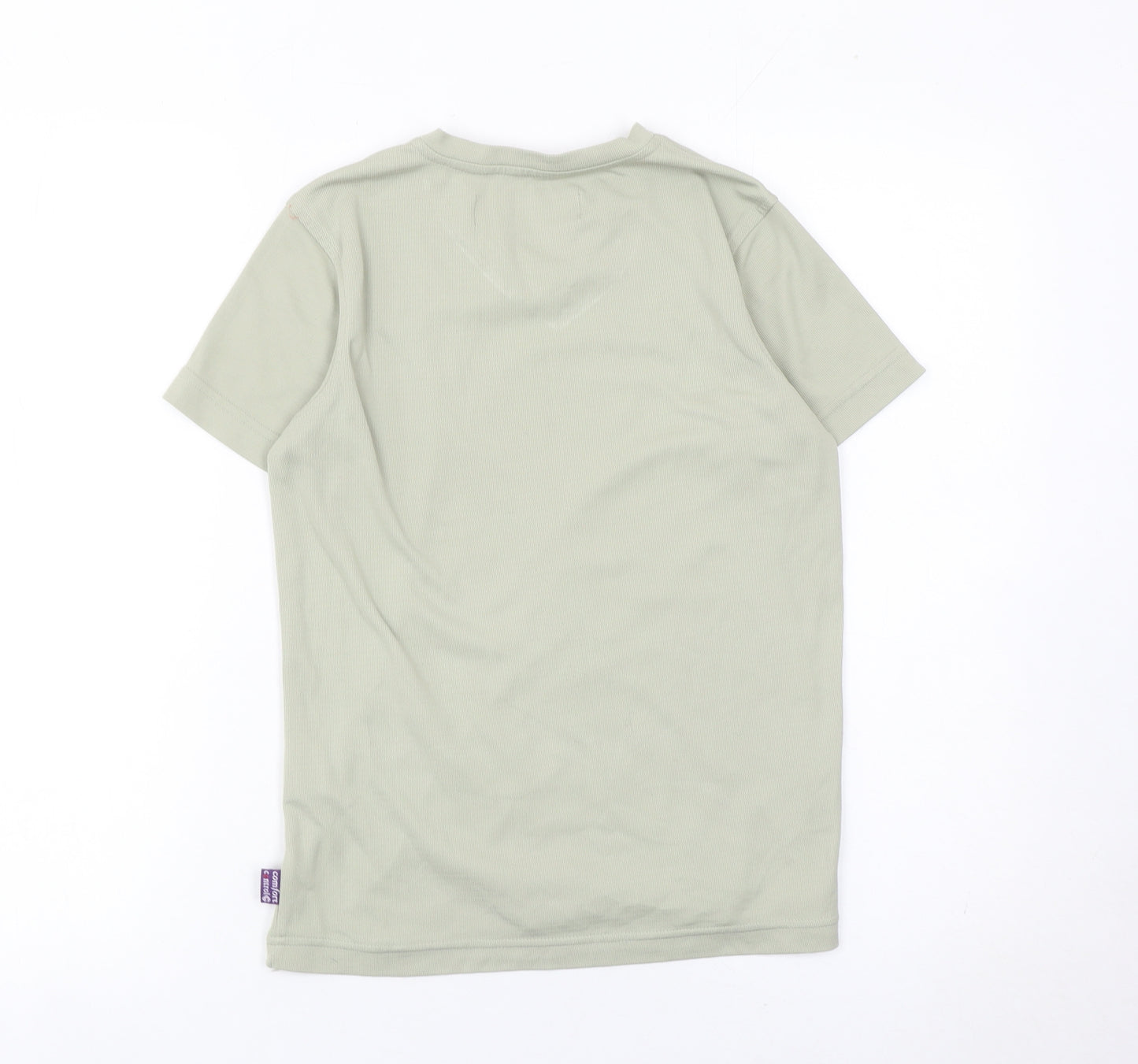 Regatta Womens Green Size 10 V-Neck Short Sleeve Activewear T-Shirt