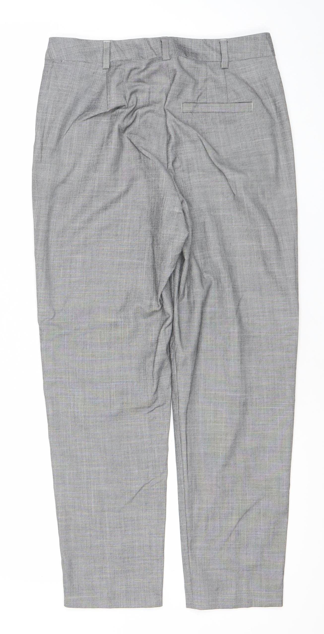 Marks and Spencer Women’s Grey Size 8 Dress Pants Straight Leg Workwear