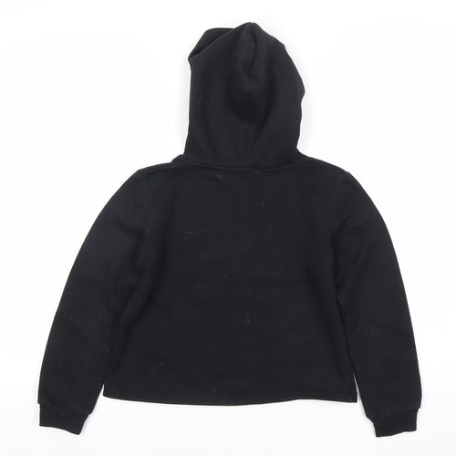 Harry Potter Girls Black Sequin Pullover Hoodie 11 Years Fleece