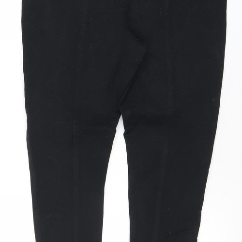 Marks and Spencer Women’s Black Slim Skinny Jeans Size 10 with Zip Accents