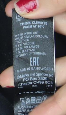 Marks and Spencer Women’s Black Slim Skinny Jeans Size 10 with Zip Accents