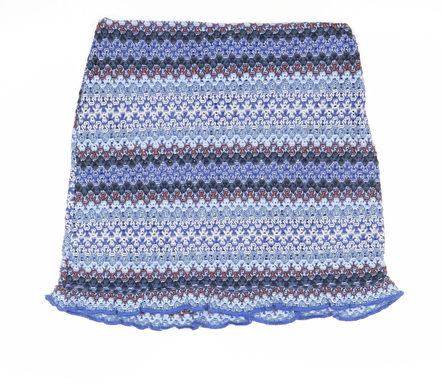 She's No Angel Women's Blue Size 16 Knit Pencil Skirt