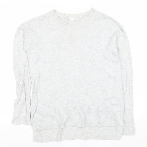 GAP Women’s Grey Wool Cotton Blend XS Pullover Jumper