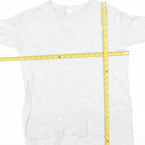 GAP Women’s Grey Wool Cotton Blend XS Pullover Jumper