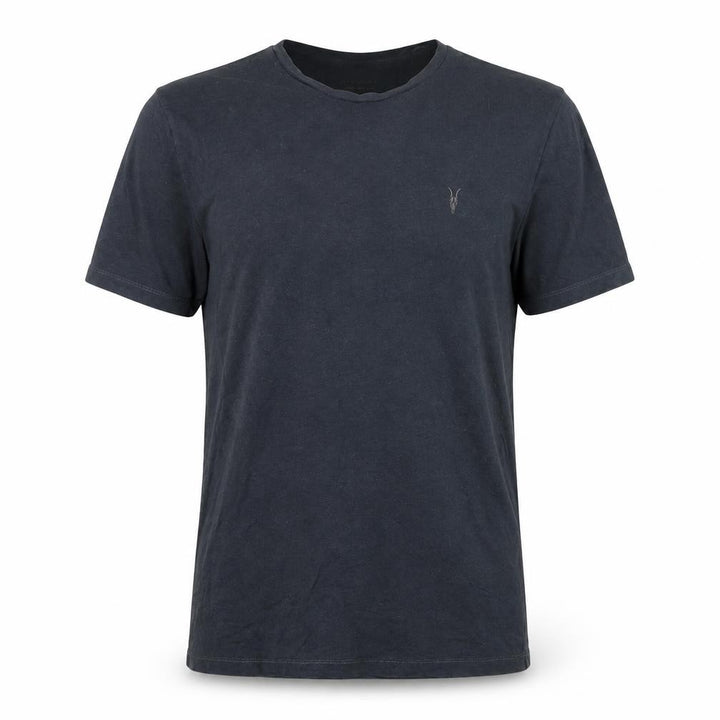 AllSaints Men's Black Slim Fit Cotton T-Shirt Size L