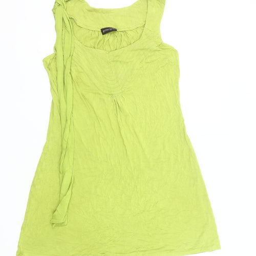 Principles Women’s Green Shift Dress Size 12 Knee Length Sleeveless